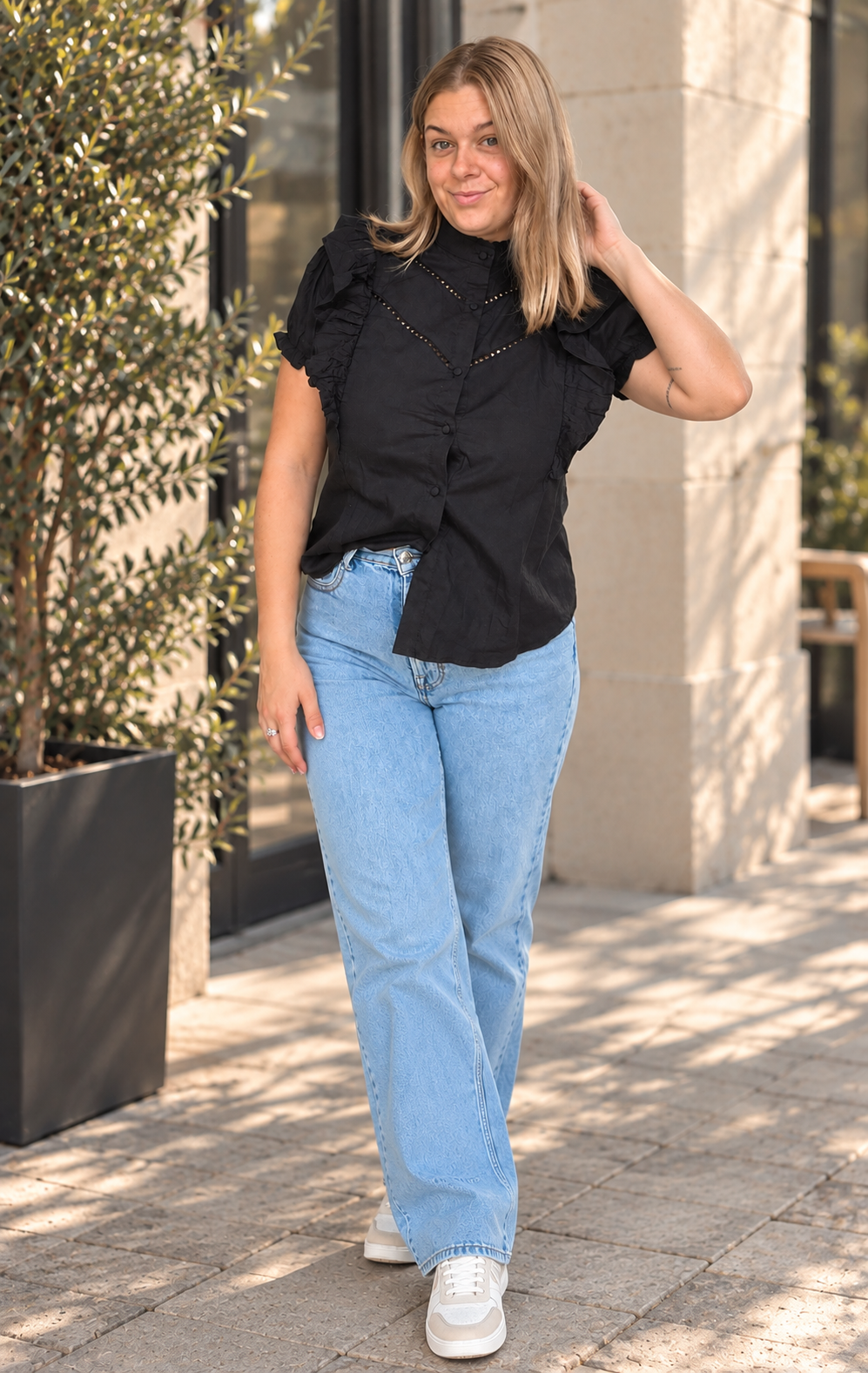 Chemise Cloé noire