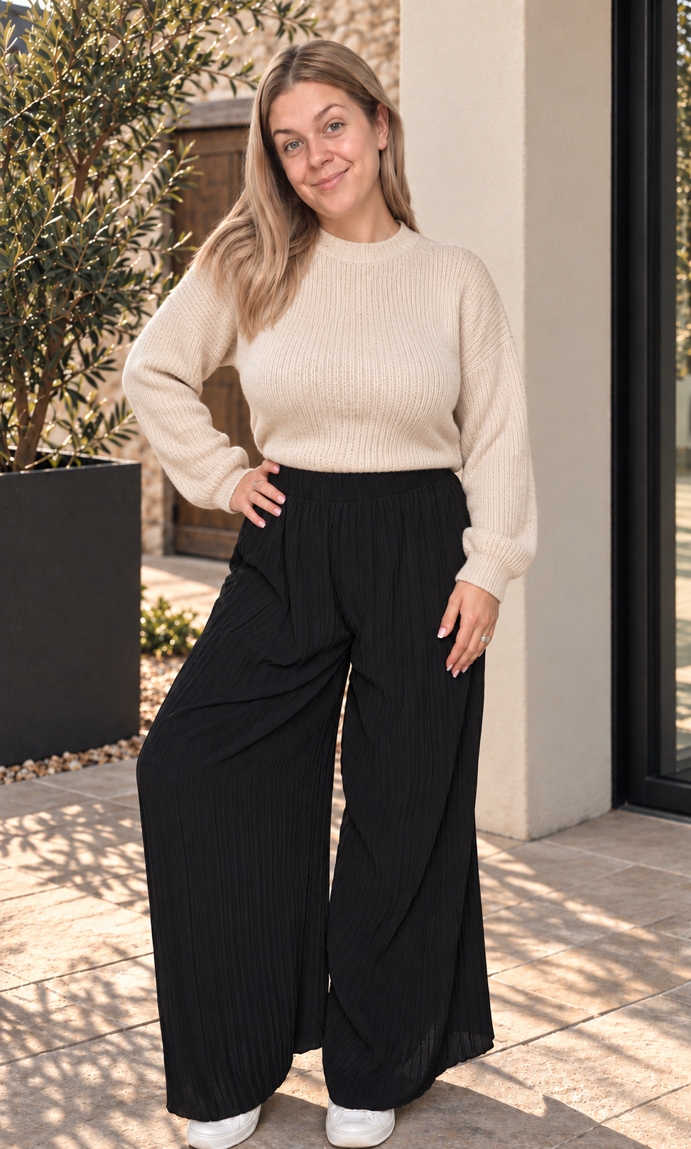Pantalon fluide Lou noir
